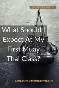 First Muay Thai Class