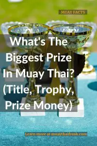 biggest prize in muay thai