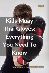 kids muay thai gloves