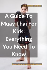 muay thai for kids