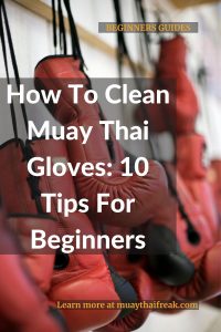 clean muay thai gloves