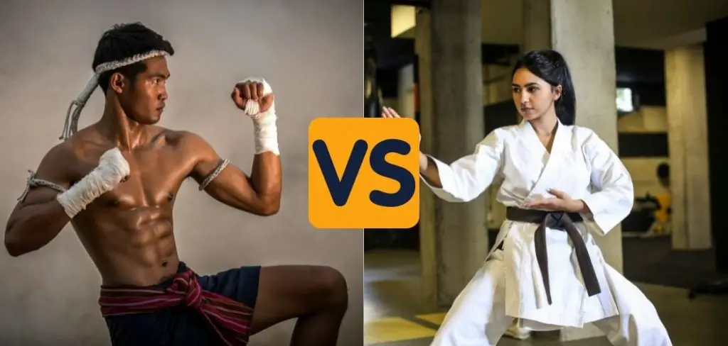 muay thai vs karate comparison