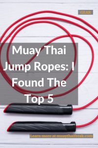 muay thai jump ropes