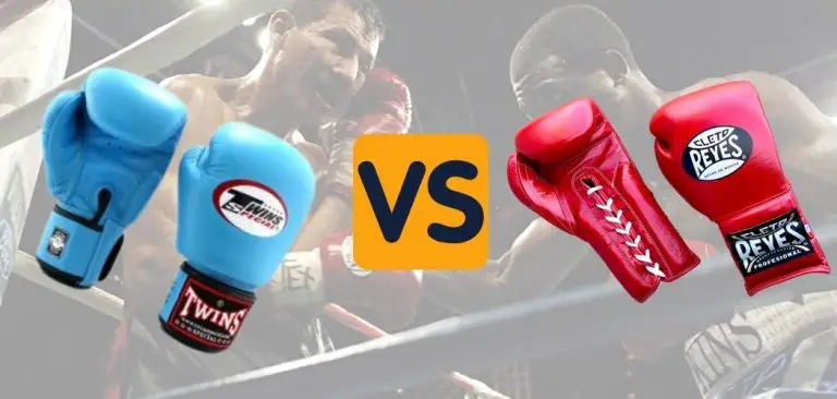 muay thai vs boxing gloves comparison