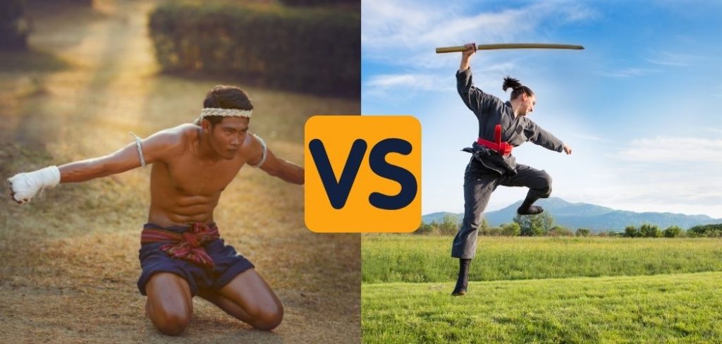 muay thai vs ninjutsu comparison